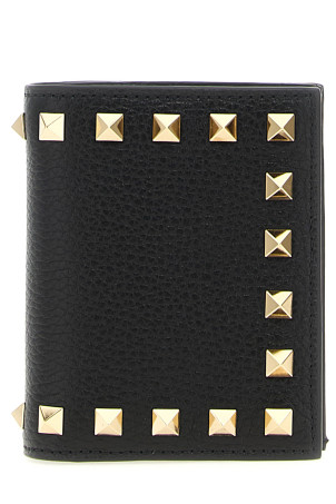 Valentino Garavani 'Rockstud' Wallet Black Valentino Garavani 'Rockstud' Wallet Black