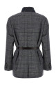 Блейзер Monile houndstooth Серый BRUNELLO CUCINELLI MG5227391PC4227