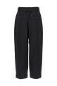 Belt wool pants Black Belt wool pants Black