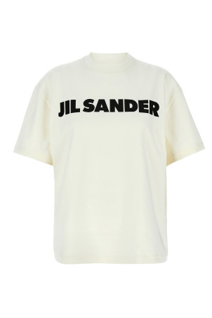 Футболка с принтом логотипа Черно-серый JIL SANDER J03GC0137J45148102 Футболка с принтом логотипа Черно-серый JIL SANDER J03GC0137J45148102