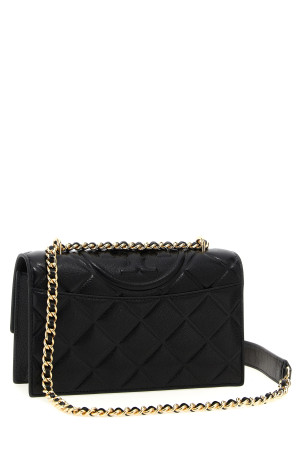 'Fleming Convertibile' small shoulder bag Black 'Fleming Convertibile' small shoulder bag Black
