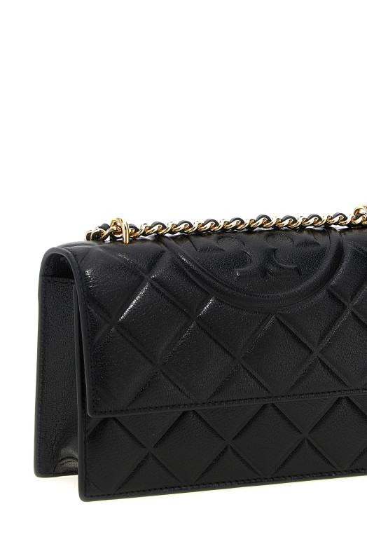 'Fleming Convertibile' small shoulder bag Black 'Fleming Convertibile' small shoulder bag Black