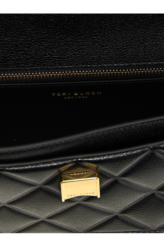'Fleming Convertibile' small shoulder bag Black 'Fleming Convertibile' small shoulder bag Black