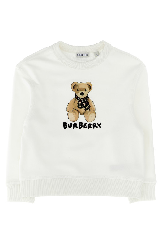 Світшот BURBERRY 'Orsetto Thomas' Білий 8108468WHITE Світшот BURBERRY 'Orsetto Thomas' Білий 8108468WHITE