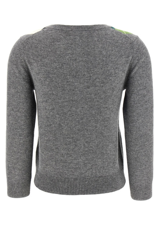 Кардиган GANNI 'Grey Check' Серый K2512921