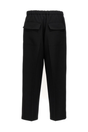 Шерстяні штани чорні JIL SANDER J21KA0012J40002001 Шерстяні штани чорні JIL SANDER J21KA0012J40002001