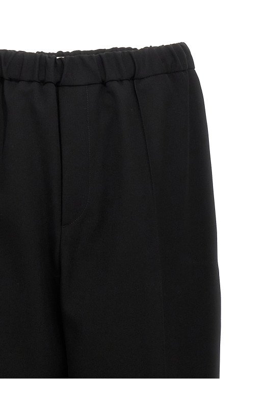 Шерстяные брюки Черный JIL SANDER J21KA0012J40002001 Шерстяные брюки Черный JIL SANDER J21KA0012J40002001