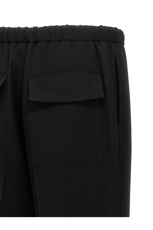 Шерстяные брюки Черный JIL SANDER J21KA0012J40002001 Шерстяные брюки Черный JIL SANDER J21KA0012J40002001