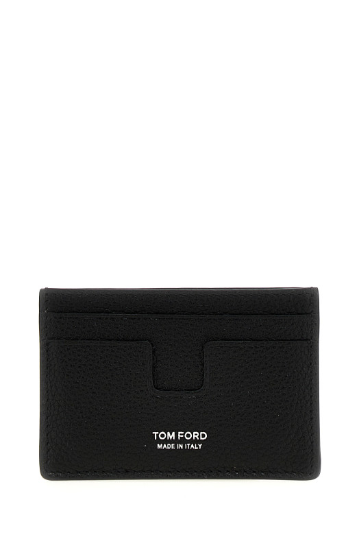 Візитниця з логотипом чорна TOM FORD Y0232LCL158S1N001 Візитниця з логотипом чорна TOM FORD Y0232LCL158S1N001