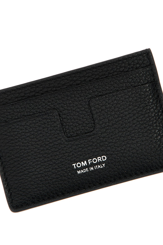 Візитниця з логотипом чорна TOM FORD Y0232LCL158S1N001 Візитниця з логотипом чорна TOM FORD Y0232LCL158S1N001