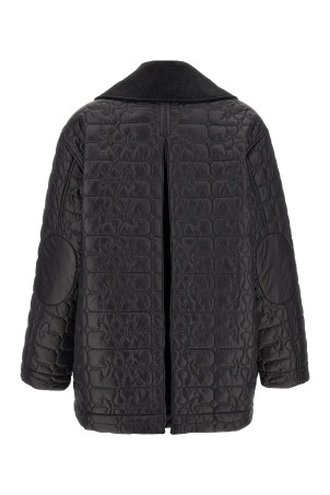 Куртка GANNI 'Black Shiny Quilt Midi' Черный W0343252 Куртка GANNI 'Black Shiny Quilt Midi' Черный W0343252