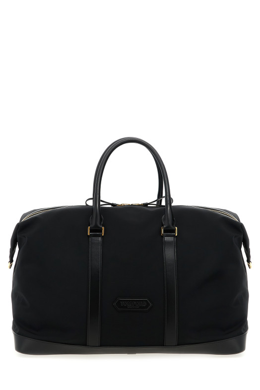 Шкіряна сумка для подорожей Чорний TOM FORD H0459TNY017G1N001 Шкіряна сумка для подорожей Чорний TOM FORD H0459TNY017G1N001