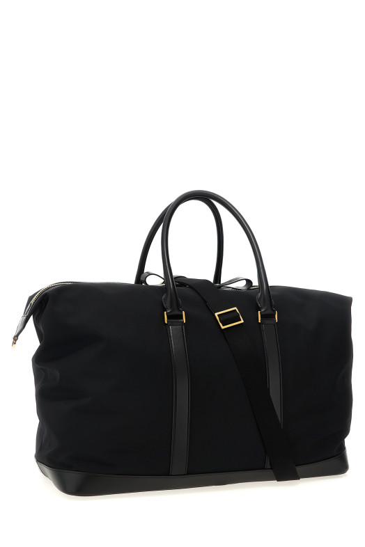 Шкіряна сумка для подорожей Чорний TOM FORD H0459TNY017G1N001 Шкіряна сумка для подорожей Чорний TOM FORD H0459TNY017G1N001