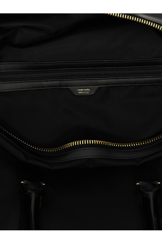 Шкіряна сумка для подорожей Чорний TOM FORD H0459TNY017G1N001 Шкіряна сумка для подорожей Чорний TOM FORD H0459TNY017G1N001