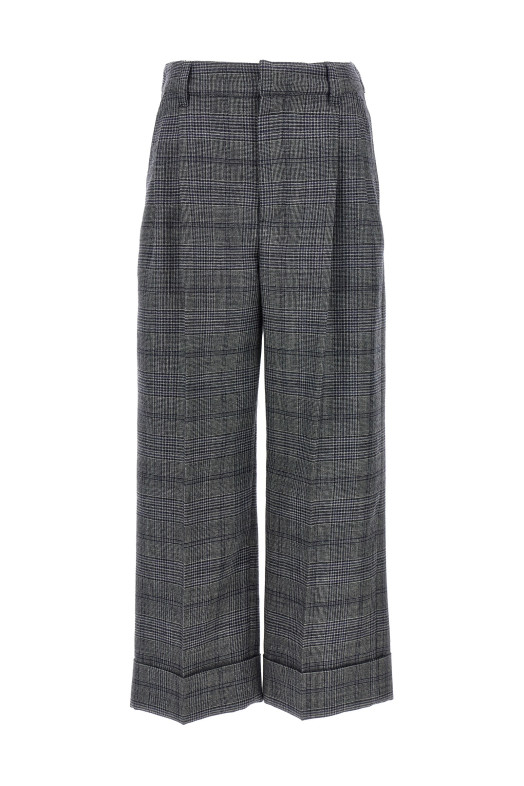Pied de poule wool pants Gray Pied de poule wool pants Gray
