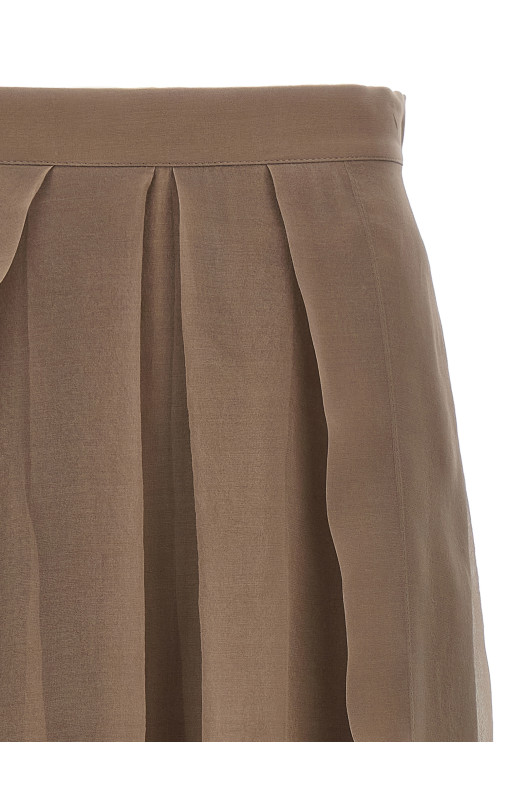'Paneled Circle' skirt Gray