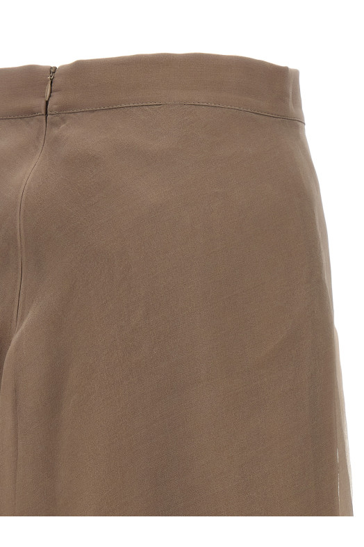 'Paneled Circle' skirt Gray