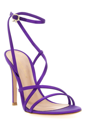 Сандалии GIANVITO ROSSI 'Orchid' фиолетовые G3262615RICCREORCH Сандалии GIANVITO ROSSI 'Orchid' фиолетовые G3262615RICCREORCH