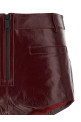Кожаные шорты Craqué бордо SELF PORTRAIT PF25091PBUBURGUNDY Кожаные шорты Craqué бордо SELF PORTRAIT PF25091PBUBURGUNDY