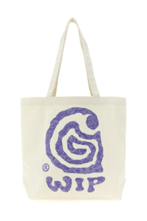 'Canvas Graphic Tote' shopping bag White 'Canvas Graphic Tote' shopping bag White