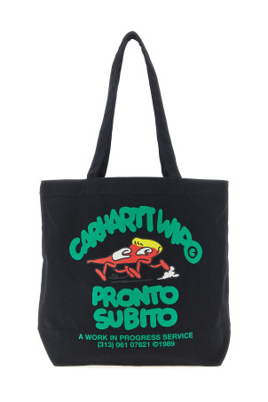 Сумка для покупок CARHARTT WIP 'Canvas Graphic Tote' чорна I03397534IXX Сумка для покупок CARHARTT WIP 'Canvas Graphic Tote' чорна I03397534IXX