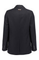 Lurex single-breasted blazer Blue Lurex single-breasted blazer Blue