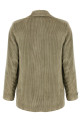 Ribbed velvet blazer Green Ribbed velvet blazer Green