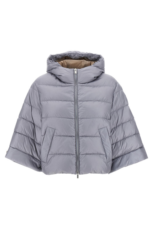 Накидка-пуховик Сірий A2409202200084