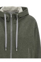 Lurex hoodie Green