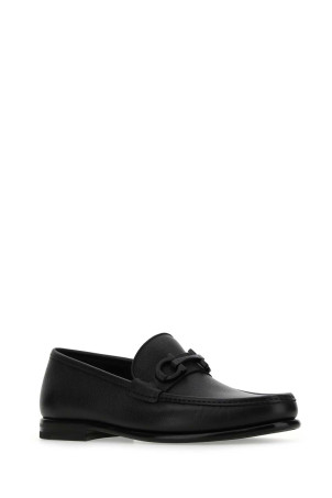 Черные кожаные мокасины Черные SALVATORE FERRAGAMO (02A879688525) Черные кожаные мокасины Черные SALVATORE FERRAGAMO (02A879688525)