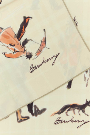 Шелковый платок BURBERRY (8113050) Шелковый платок BURBERRY (8113050)