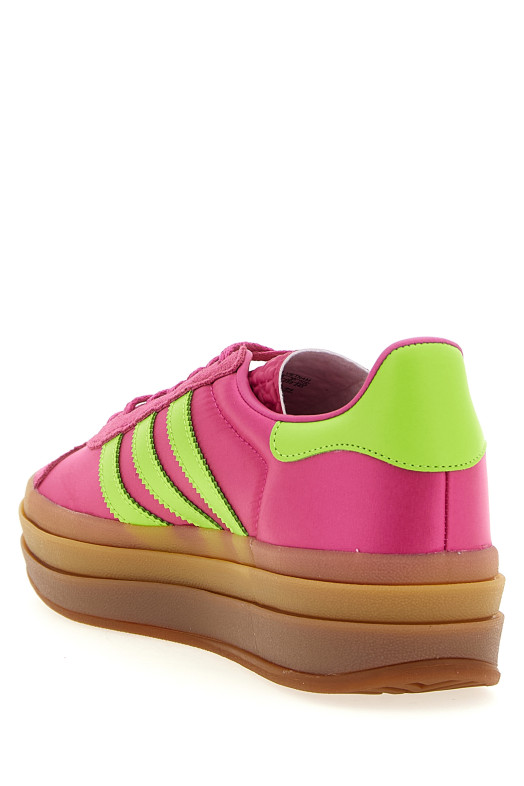 Кроссовки ADIDAS ORIGINALS 'Gazelle Bold' цвета фуксии JI2705SELUFUSSLIMEGOLDMT Кроссовки ADIDAS ORIGINALS 'Gazelle Bold' цвета фуксии JI2705SELUFUSSLIMEGOLDMT
