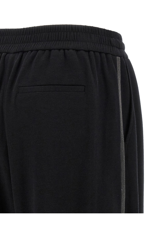 'Shiny Trims' joggers Black 'Shiny Trims' joggers Black