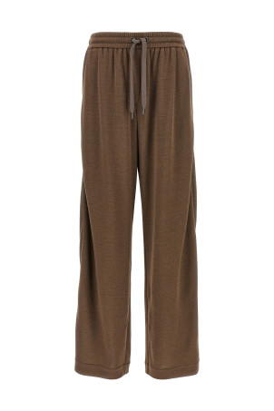 Джоггеры BRUNELLO CUCINELLI 'Shiny Trims' коричневые MP828SM689C9122 Джоггеры BRUNELLO CUCINELLI 'Shiny Trims' коричневые MP828SM689C9122