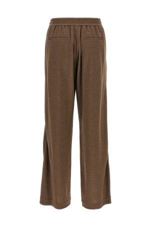 Джоггеры BRUNELLO CUCINELLI 'Shiny Trims' коричневые MP828SM689C9122 Джоггеры BRUNELLO CUCINELLI 'Shiny Trims' коричневые MP828SM689C9122