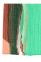 PLEATS PLEASE ISSEY MIYAKE 'Grainy Colors Madame-T' stole Green PP57AD22159 PLEATS PLEASE ISSEY MIYAKE 'Grainy Colors Madame-T' stole Green PP57AD22159