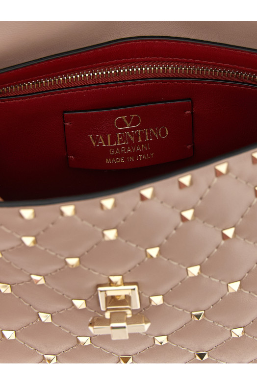 Valentino Garavani 'Rockstud Spike' shoulder bag Pink Valentino Garavani 'Rockstud Spike' shoulder bag Pink