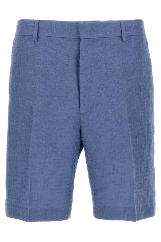 Бермудський жаккард FF BLUE FENDI FB0821AU6YF0U6K Бермудський жаккард FF BLUE FENDI FB0821AU6YF0U6K