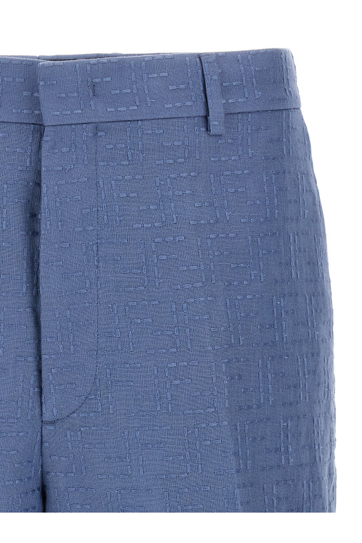 Бермудський жаккард FF BLUE FENDI FB0821AU6YF0U6K Бермудський жаккард FF BLUE FENDI FB0821AU6YF0U6K