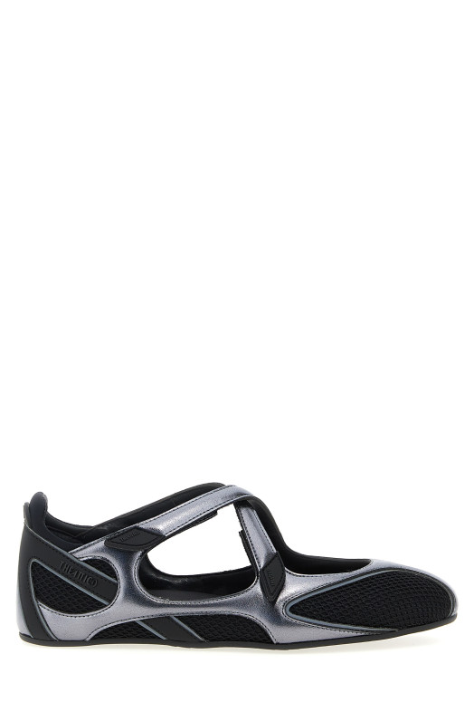 Балетки THE ATTICO 'Floor 01' Різнокольорові 250WSH00871100 Балетки THE ATTICO 'Floor 01' Різнокольорові 250WSH00871100