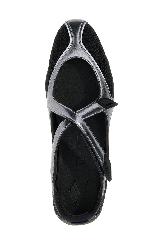 Балетки THE ATTICO 'Floor 01' Різнокольорові 250WSH00871100 Балетки THE ATTICO 'Floor 01' Різнокольорові 250WSH00871100