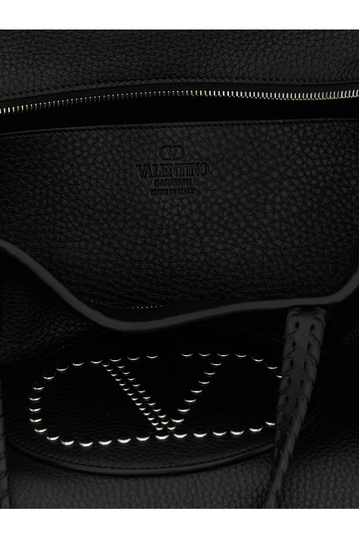 Valentino Garavani 'Nellcôte' shopping bag Black