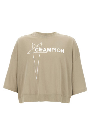 Футболка Champion x Rick Owens Gray CM01E1677CHJG08 Футболка Champion x Rick Owens Gray CM01E1677CHJG08