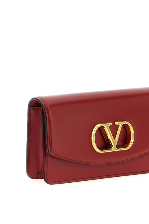 Valentino Garavani 'Vain' clutch bag Red