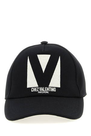 Кепка Valentino Garavani 'Chez Valentino' чорна Y2HDA41WGJ0NA Кепка Valentino Garavani 'Chez Valentino' чорна Y2HDA41WGJ0NA