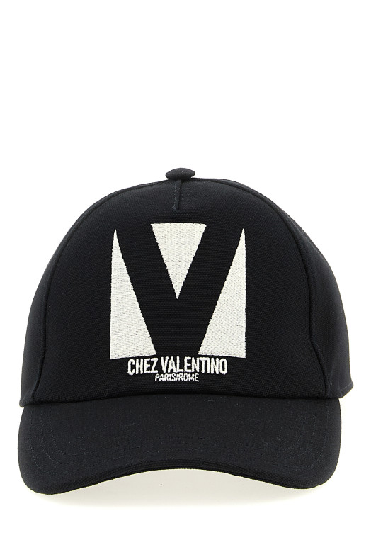 Кепка Valentino Garavani 'Chez Valentino' чорна Y2HDA41WGJ0NA Кепка Valentino Garavani 'Chez Valentino' чорна Y2HDA41WGJ0NA