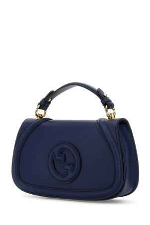 Синяя кожаная сумка Gucci Blondie (815714AAEC2) Синяя кожаная сумка Gucci Blondie (815714AAEC2)