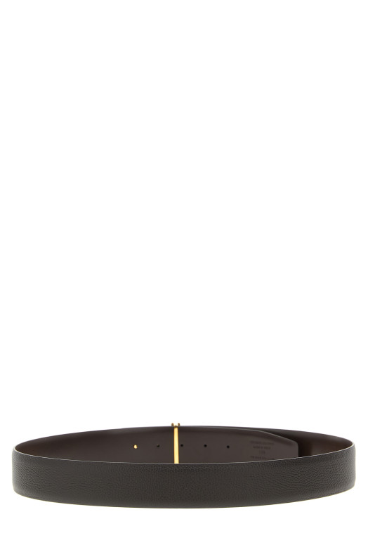 'T' reversible belt Brown 'T' reversible belt Brown