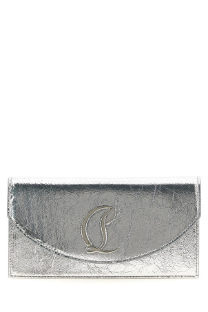 'Loubi54' clutch Silver