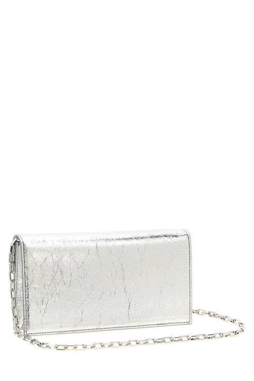 'Loubi54' clutch Silver